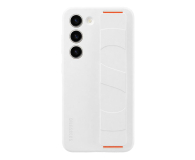 SAMSUNG Silicone Grip Case do Samsung S23 Biały - 1110014 - zdjęcie 1